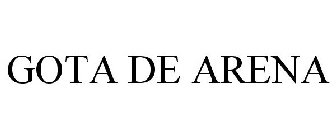GOTA DE ARENA