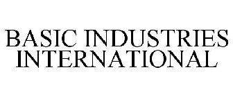 BASIC INDUSTRIES INTERNATIONAL