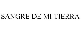 SANGRE DE MI TIERRA