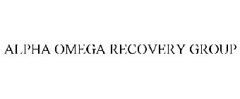 ALPHA OMEGA RECOVERY GROUP