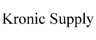 KRONIC SUPPLY