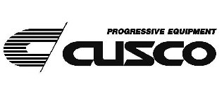 C CUSCO PROGRESSIVE EQUIPMENT