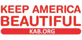 KEEP AMERICA BEAUTIFUL KAB.ORG