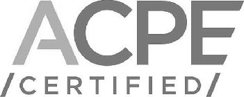 ACPE CERTIFIED