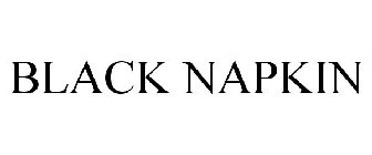 BLACK NAPKIN
