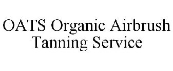 OATS ORGANIC AIRBRUSH TANNING SERVICE