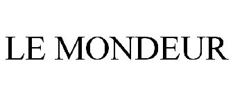 LE MONDEUR