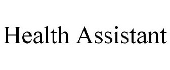 HEALTH ASSISTANT