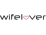 HEART IS LOCATED BETWEEN THE LETTERS L AND V IN WORDING WIFELOVER