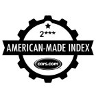 2*** AMERICAN-MADE INDEX CARS.COM