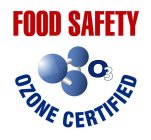 FOOD SAFETY OZONE CERTIFIED O3