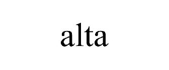 ALTA