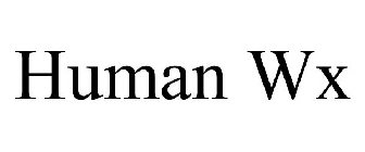HUMAN WX