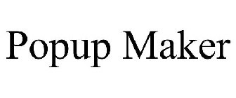POPUP MAKER