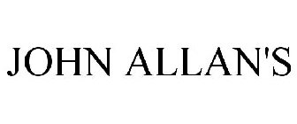 JOHN ALLAN'S