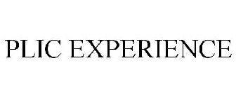 PLIC EXPERIENCE