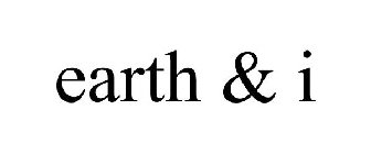 EARTH & I