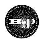 MARCUS B&P NEWARK EST. 2017 BAR PROVISIONS BODEGA PARLOR PUB BUNNA PATISSERIE BRASSERIE