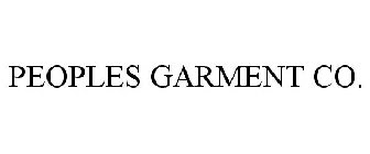 PEOPLES GARMENT CO.