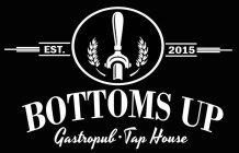 BOTTOMS UP GASTROPUB · TAP HOUSE EST. 2015