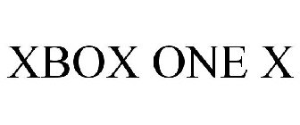 XBOX ONE X