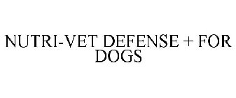 NUTRI-VET DEFENSE + FOR DOGS