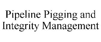 PIPELINE PIGGING AND INTEGRITY MANAGEMENT