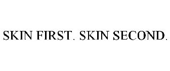 SKIN FIRST. SKIN SECOND.