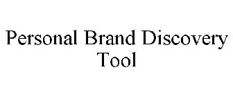 PERSONAL BRAND DISCOVERY TOOL
