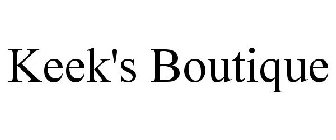 KEEK'S BOUTIQUE