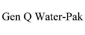 GEN Q WATER-PAK