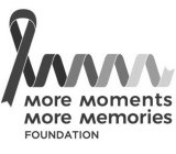 MORE MOMENTS MORE MEMORIES FOUNDATION