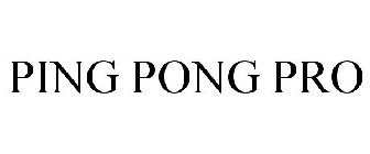 PING PONG PRO