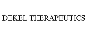 DEKEL THERAPEUTICS