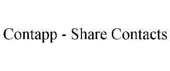 CONTAPP - SHARE CONTACTS