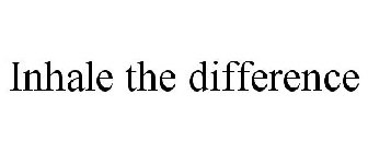 INHALE THE DIFFERENCE