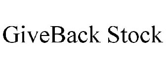 GIVEBACK STOCK