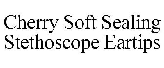 CHERRY SOFT SEALING STETHOSCOPE EARTIPS