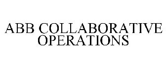 ABB COLLABORATIVE OPERATIONS