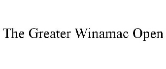 THE GREATER WINAMAC OPEN