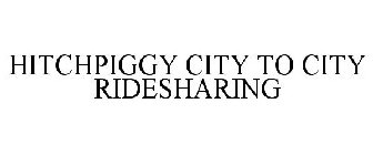HITCHPIGGY CITY TO CITY RIDESHARING