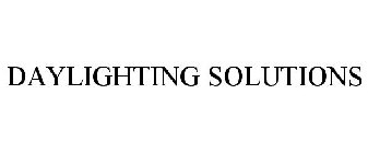 DAYLIGHTING SOLUTIONS