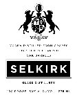 COMPLECTO QUOD INSPERATUS, EST. 2012, VODKA DISTILLED FROM GRAPES FINISHED IN CHARRED OAK BARRELS, SELKIRK, GLASS DISTILLERY 100% PROOF 50% ALC./VOL. 375 ML