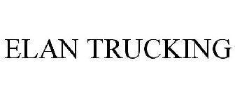 ELAN TRUCKING