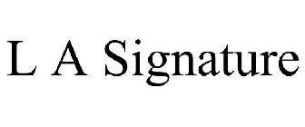 LA SIGNATURE