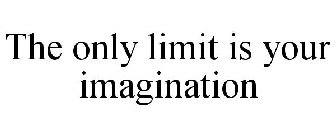 THE ONLY LIMIT IS YOUR IMAGINATION