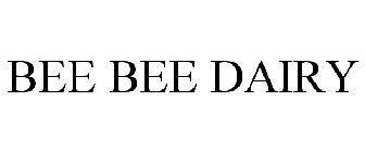 BEE BEE DAIRY