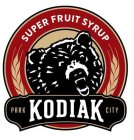 SUPER FRUIT SYRUP PARK KODIAK CITY
