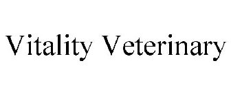 VITALITY VETERINARY