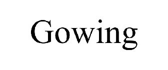 GOWING